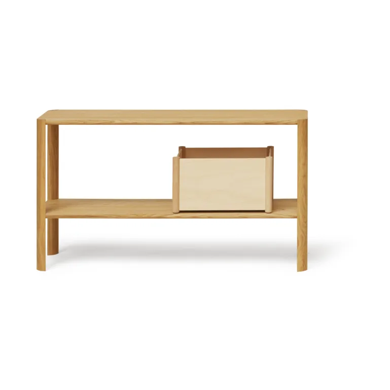 Leaf ραφιέρα 2 ράφια 57x100 cm, Βελανιδιά Form & Refine