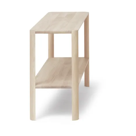 Leaf ραφιέρα 2 ράφια 57x100 cm, Λευκή δρυς Form & Refine