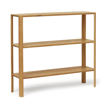 Leaf ράφι 3 ράφια 92x100 cm - Βελανιδιά - Form & Refine