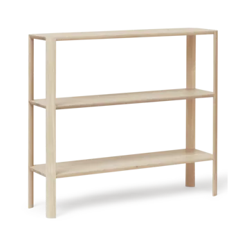 Leaf ράφι 3 ράφια 92x100 cm - Λευκή δρυς - Form & Refine