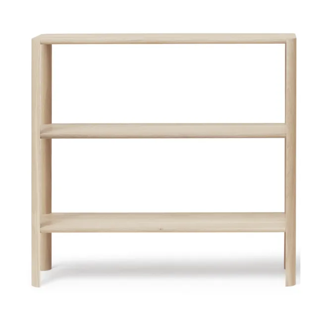 Leaf ράφι 3 ράφια 92x100 cm, Λευκή δρυς Form & Refine