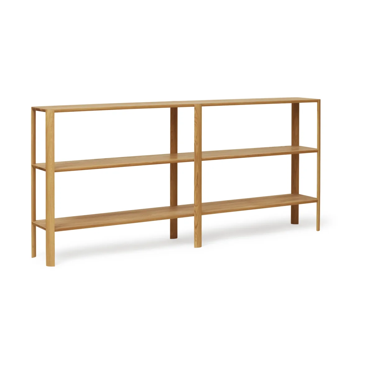 Leaf ράφι 3 ράφια 92x200 cm, Βελανιδιά Form & Refine