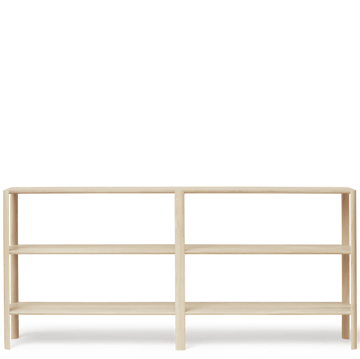 Leaf ράφι 3 ράφια 92x200 cm - Λευκή δρυς - Form & Refine
