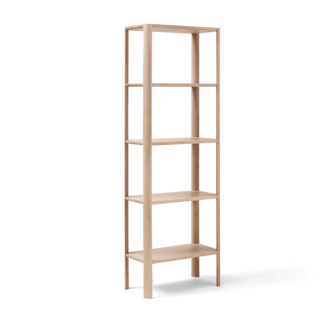 Leaf 5 ραφιών 55x162 cm, Λευκή δρυς Form & Refine