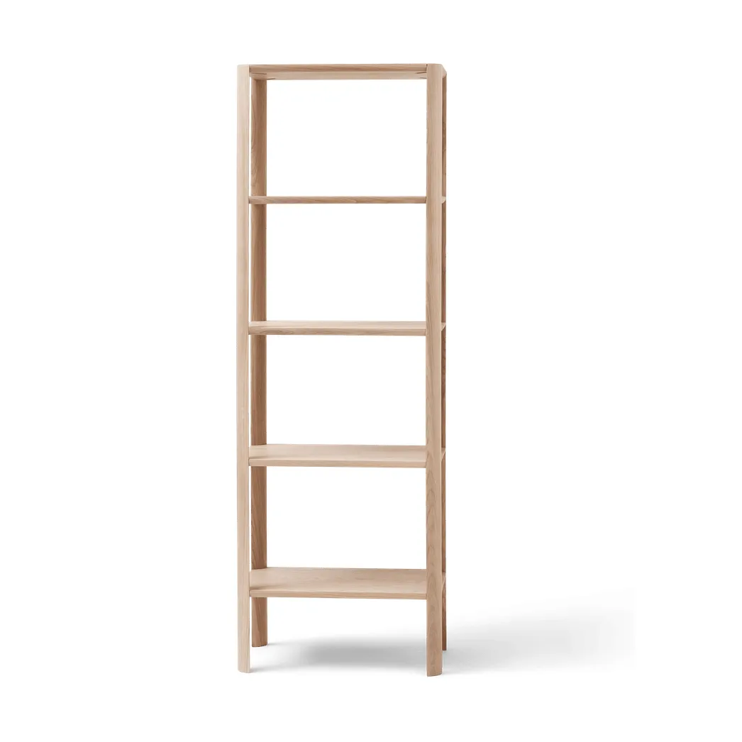 Leaf 5 ραφιών 55x162 cm, Λευκή δρυς Form & Refine