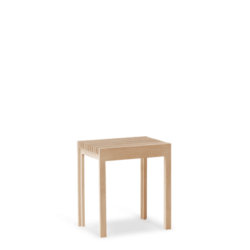 Lightweight σκαμπό 40x45 εκ. - Λευκή δρυς - Form & Refine