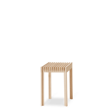 Lightweight σκαμπό 40x45 εκ. - Λευκή δρυς - Form & Refine