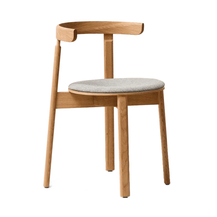 Lunar καρέκλα, Βελανιδιά-Hallingdal 65 0227 Form & Refine