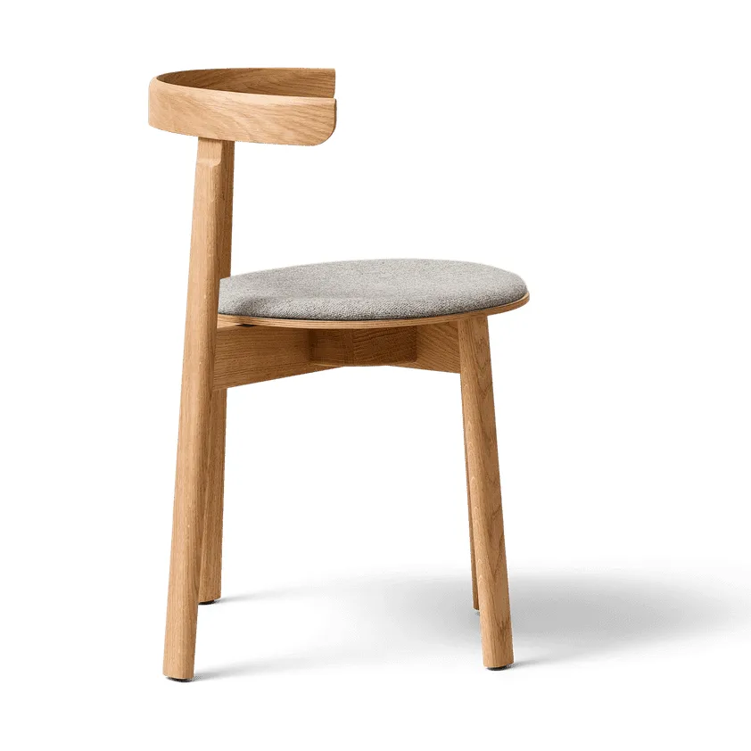 Lunar καρέκλα, Βελανιδιά-Hallingdal 65 0227 Form & Refine