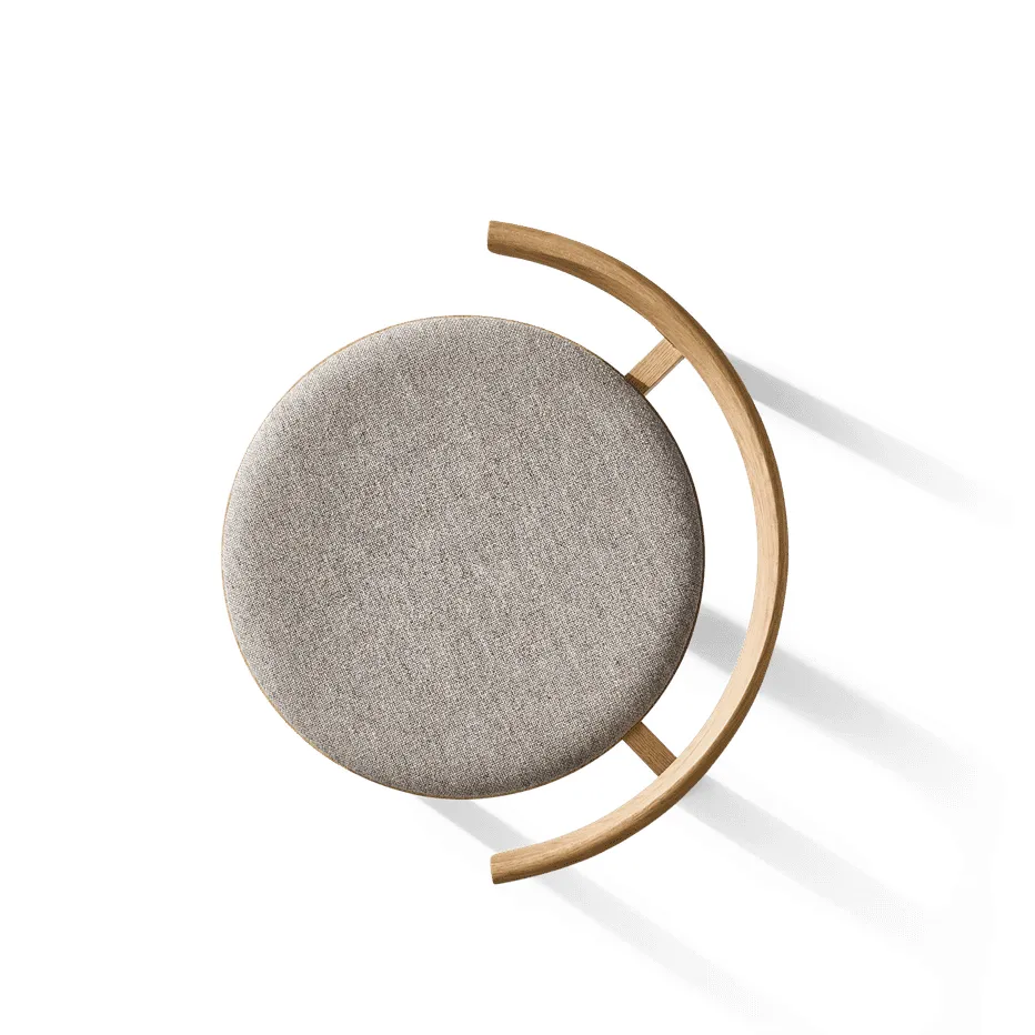 Lunar καρέκλα, Βελανιδιά-Hallingdal 65 0227 Form & Refine