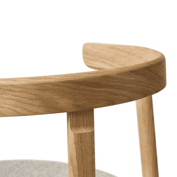 Lunar καρέκλα - Βελανιδιά-Hallingdal 65 0227 - Form & Refine