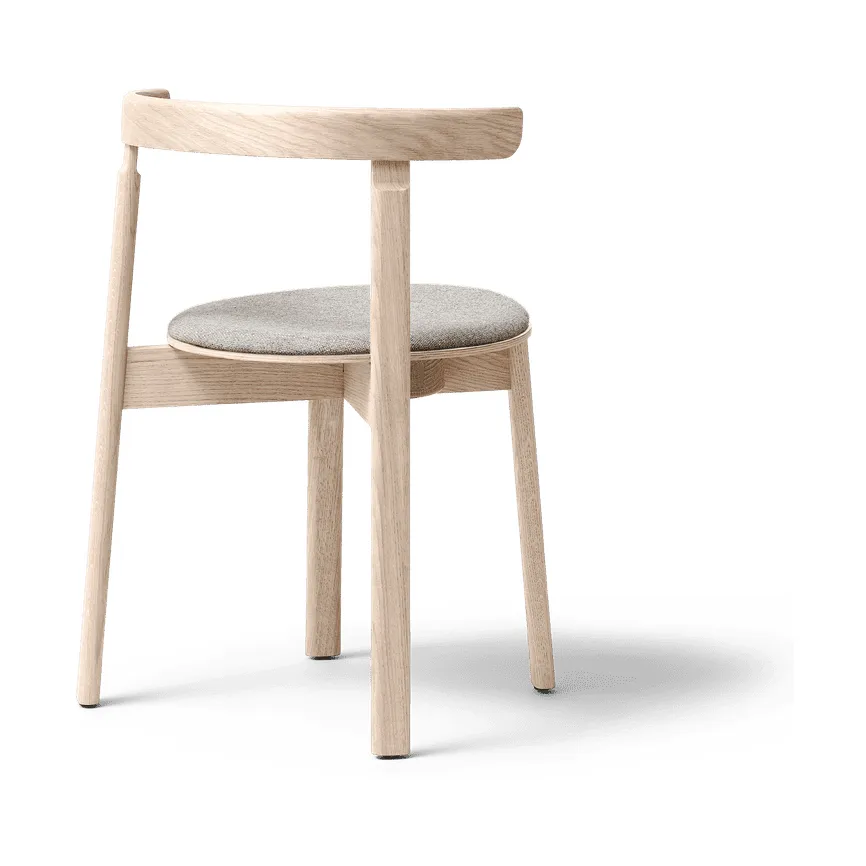 Lunar καρέκλα, Λευκή βελανιδιά-Hallingdal 65-0227 Form & Refine