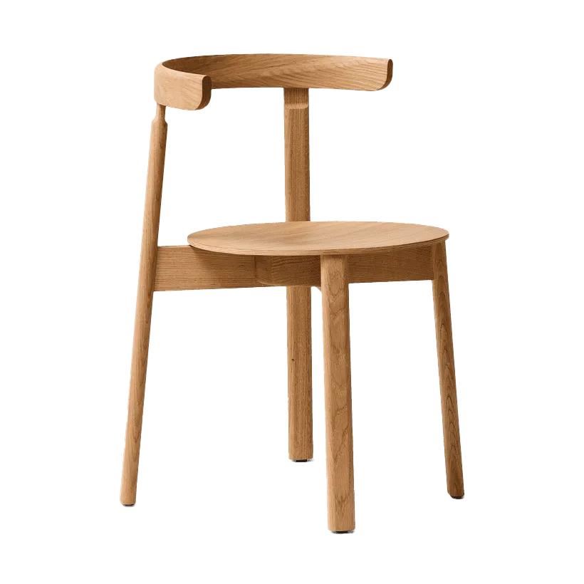 Lunar καρέκλα, Βελανιδιά Form & Refine