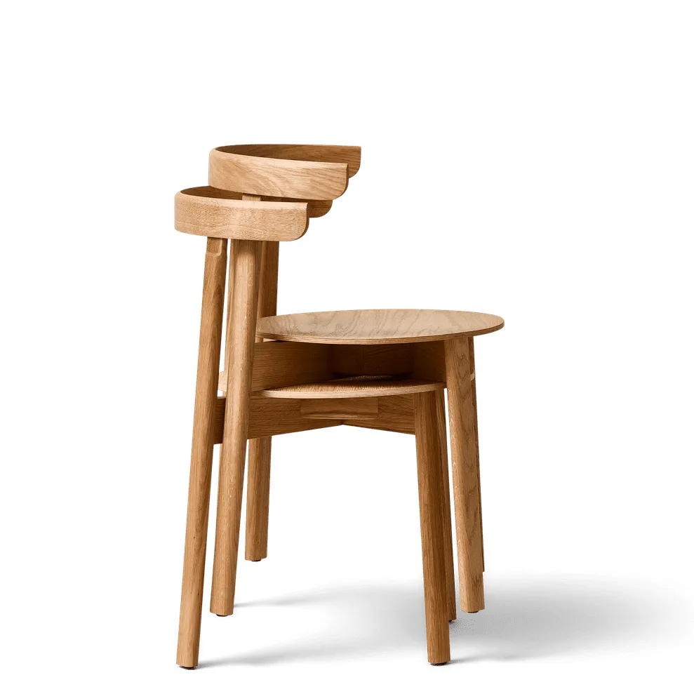 Lunar καρέκλα, Βελανιδιά Form & Refine