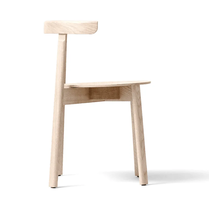 Lunar καρέκλα, Λευκή δρυς Form & Refine