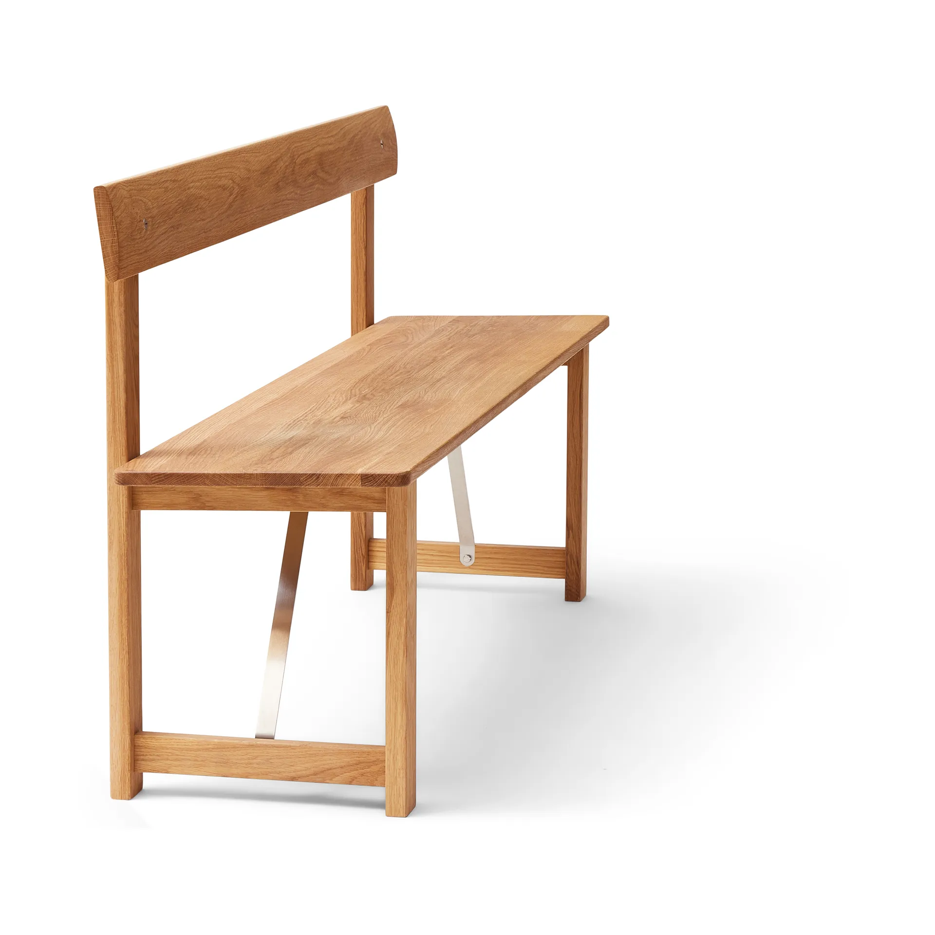 Position πάγκος 155 cm, Δρυς-χάλυβας Form & Refine