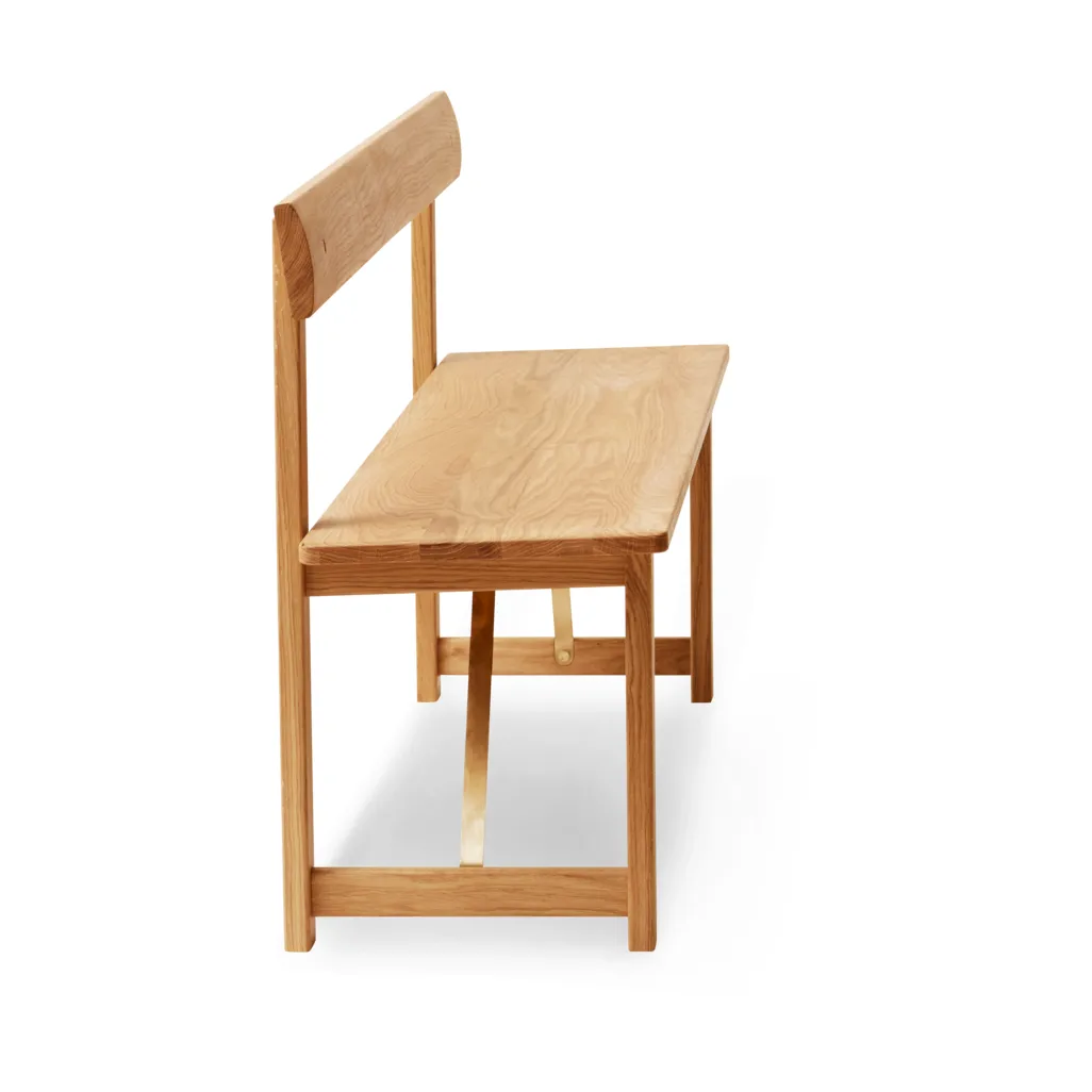 Position πάγκος 155 cm, Δρυς-χάλυβας Form & Refine