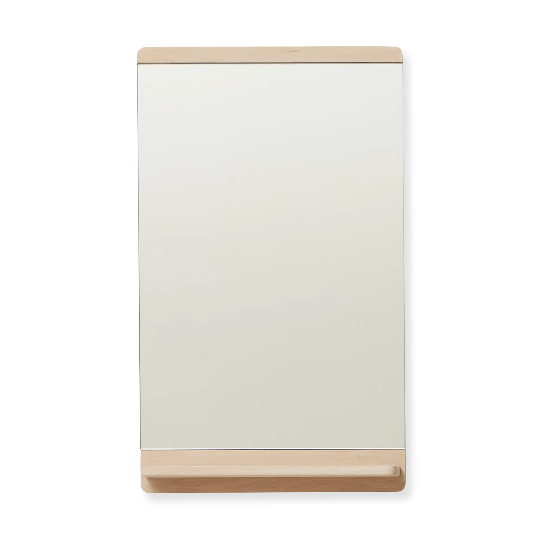 Rim καθρέφτης τοίχου 40x68 cm, Λευκή δρυς Form & Refine