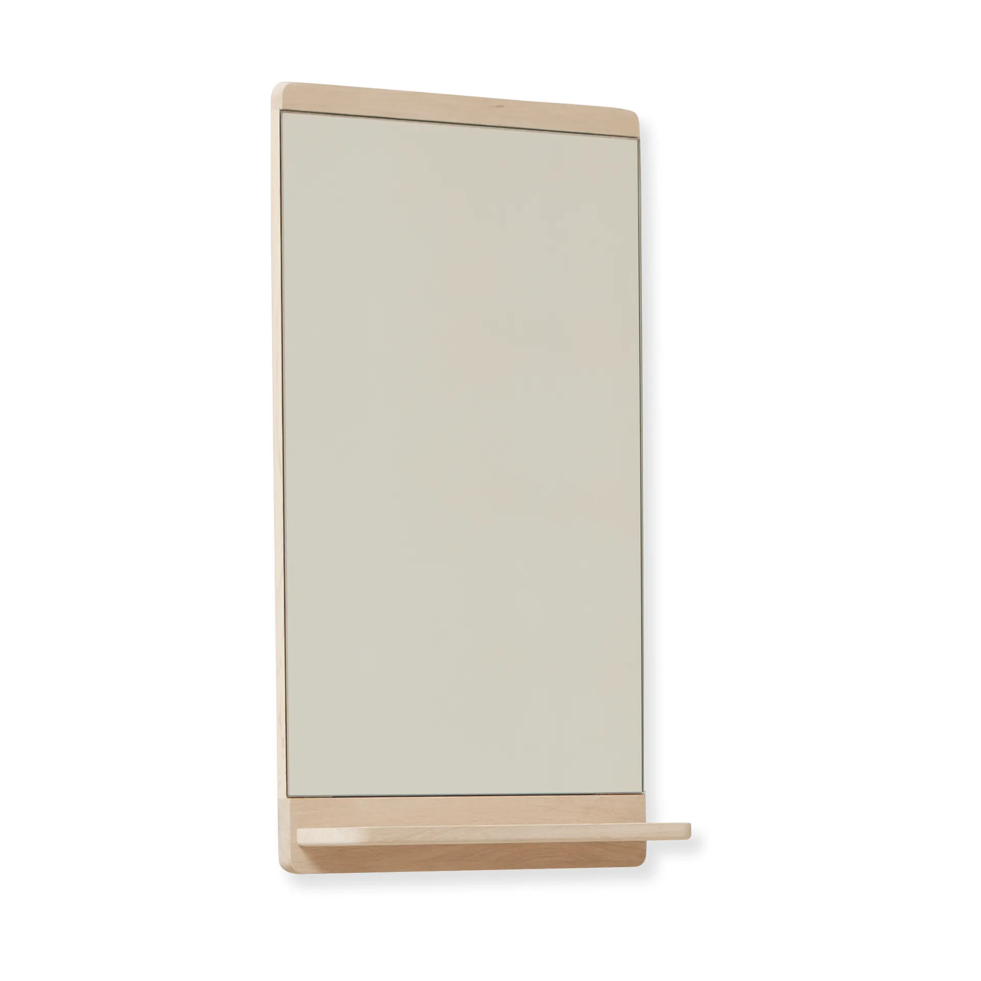 Rim καθρέφτης τοίχου 40x68 cm, Λευκή δρυς Form & Refine