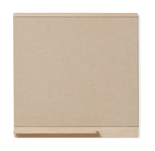 Rim πινακίδα ανακοινώσεων 75x75 cm, Λευκή δρυς Form & Refine