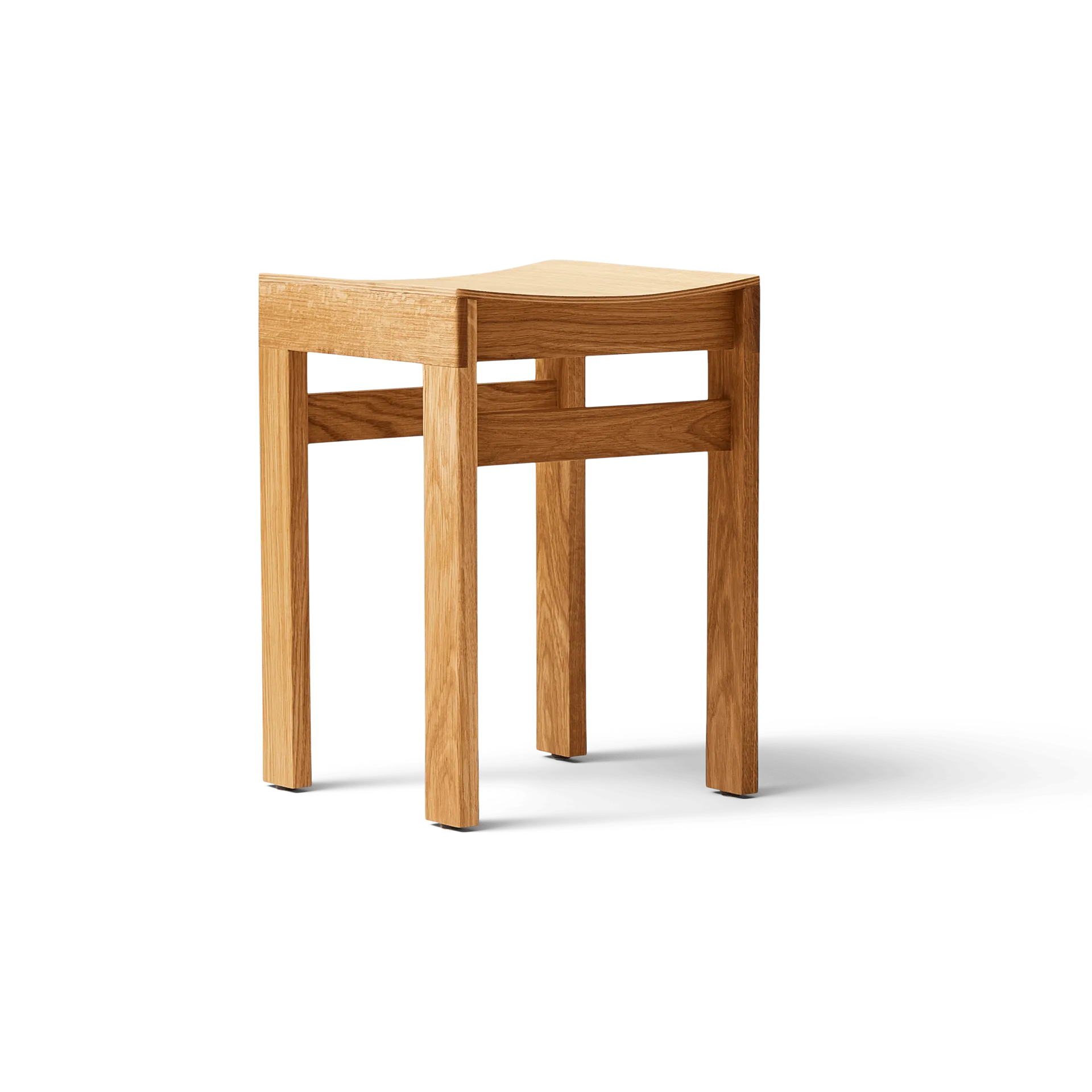 Sonder σκαμπό 47,5 cm, Βελανιδιά Form & Refine