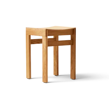 Sonder σκαμπό 47,5 cm - Βελανιδιά - Form & Refine