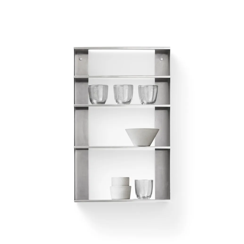 Taper ραφιέρα αποθήκευσης 40x65 εκ., Ανοξείδωτο ατσάλι Form & Refine