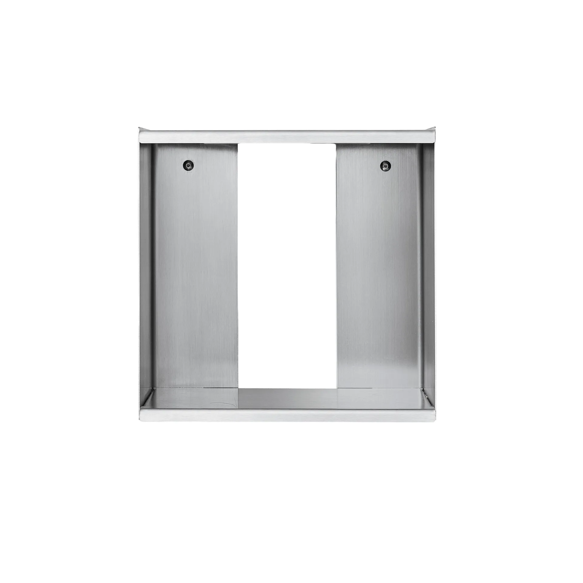 Taper Cube Box επιτοίχιο ράφι, Ανοξείδωτος χάλυβας, 34x35 εκ. Form & Refine