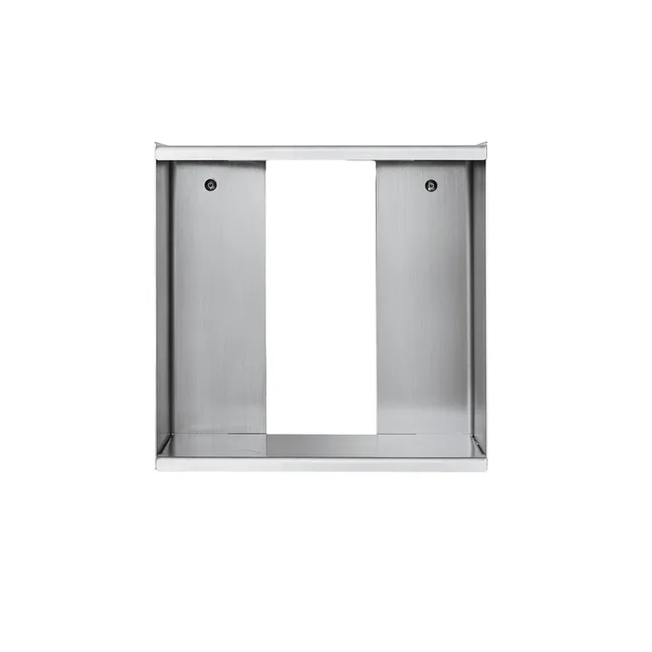 Taper Cube Box επιτοίχιο ράφι - Ανοξείδωτος χάλυβας, 34x35 εκ. - Form & Refine
