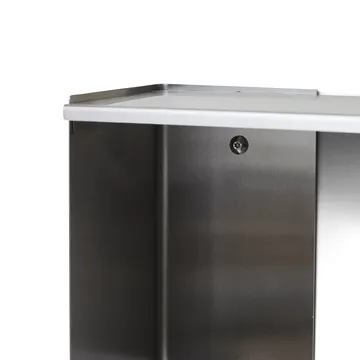 Taper Cube Box επιτοίχιο ράφι - Ανοξείδωτος χάλυβας, 34x35 εκ. - Form & Refine