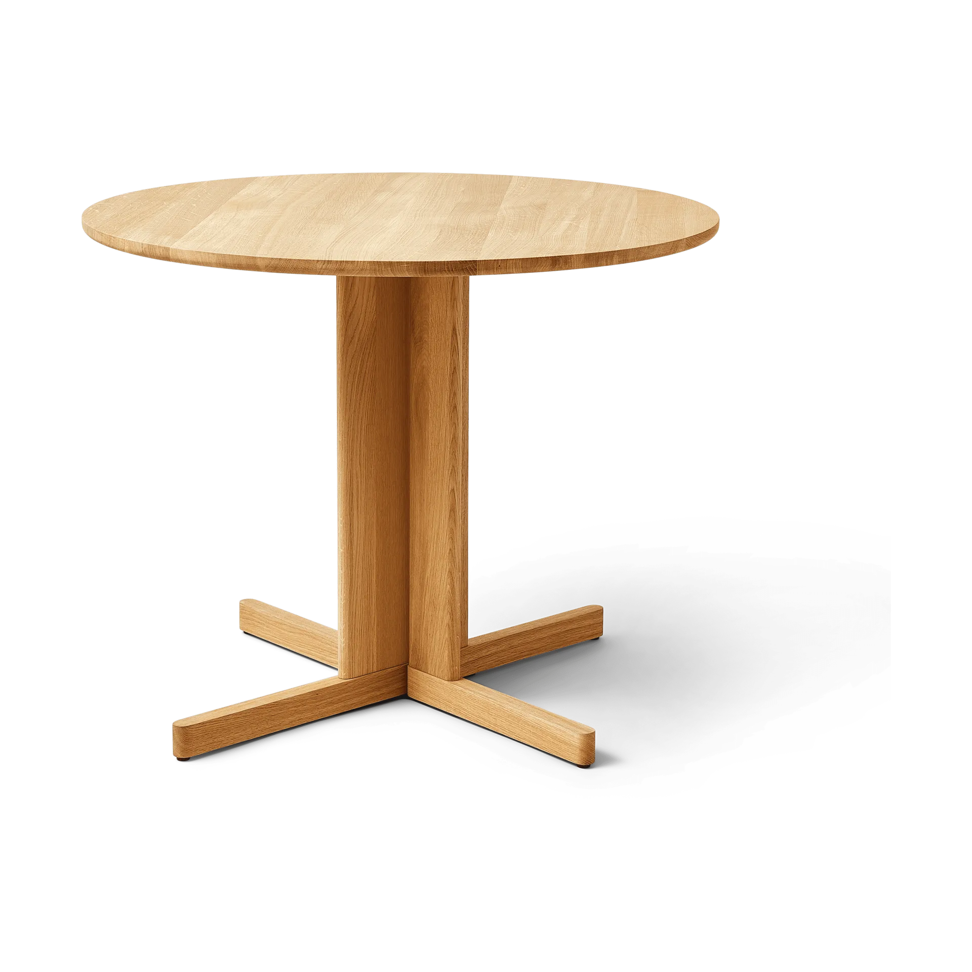 Trefoil τραπεζαρία Ø90 cm, Βελανιδιά Form & Refine