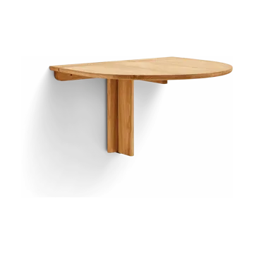 Trefoil επιτοίχιο τραπέζι - Βελανιδιά - Form & Refine