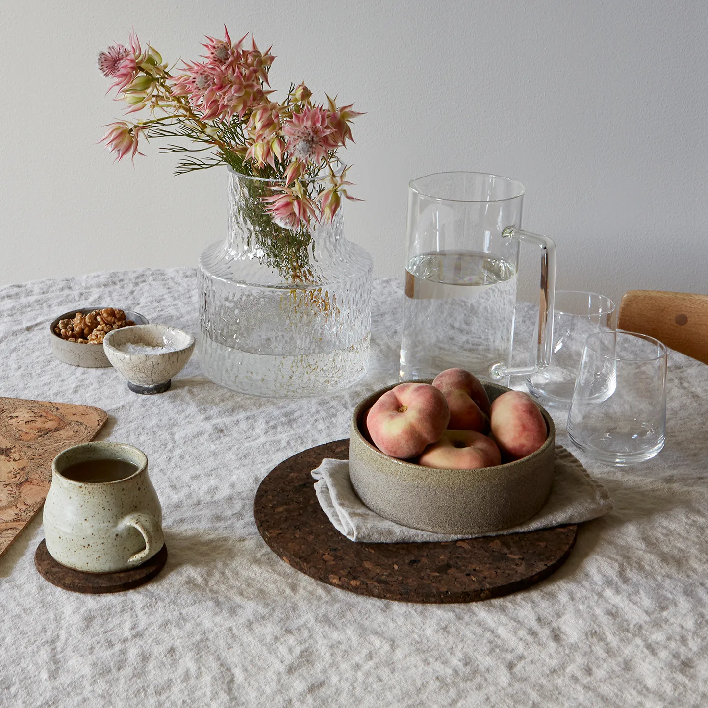 Βάση από φελλό φιμέ, Ø25 cm Formgatan