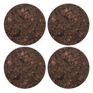 Σουβέρ φελλού Συσκευασία 4 τεμαχίων - φιμέ - Formgatan