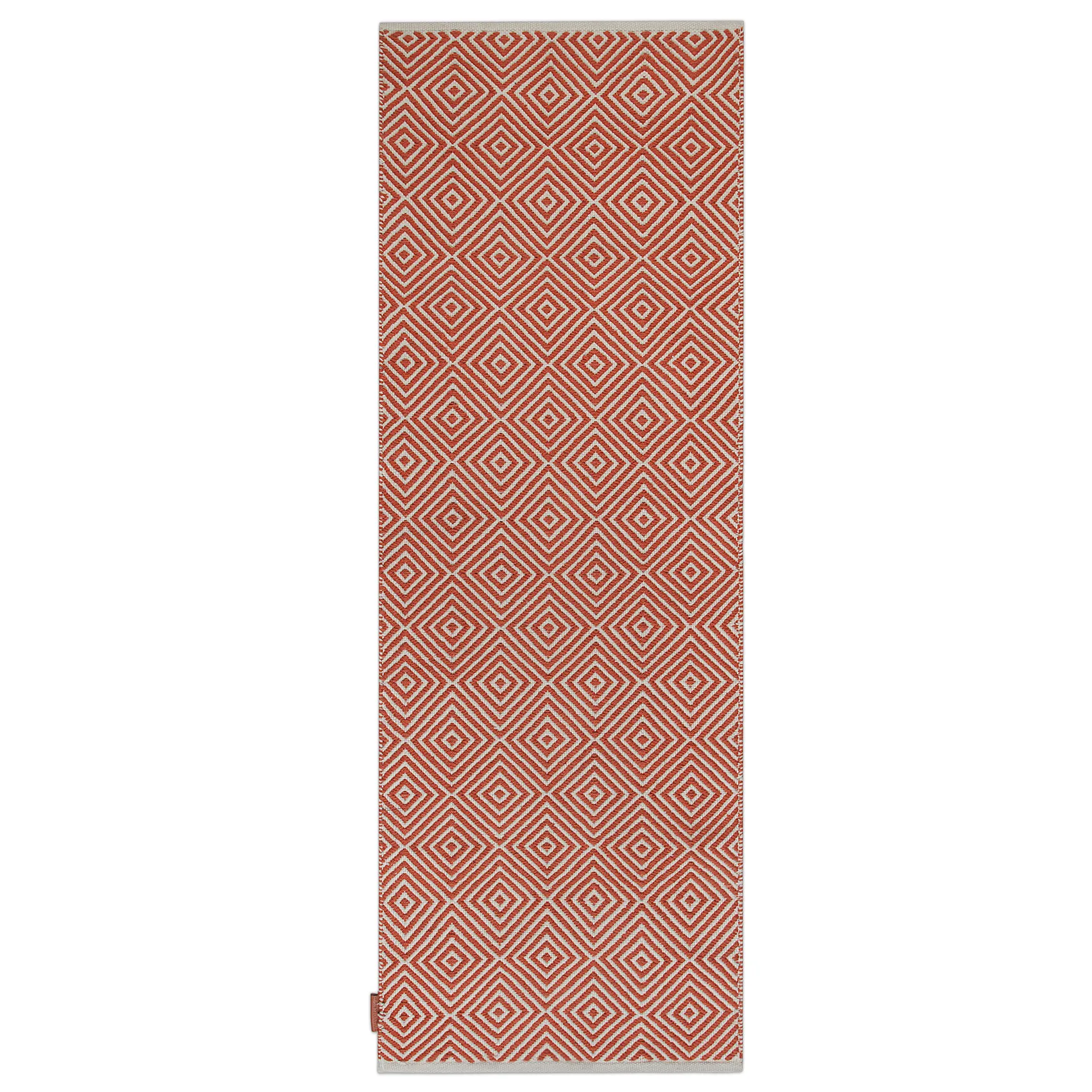 Diamond χαλί 70x200 cm, Καμένο πορτοκαλί Formgatan