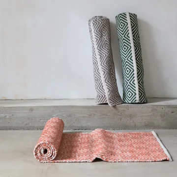 Diamond χαλί 70x200 cm - Καμένο πορτοκαλί - Formgatan