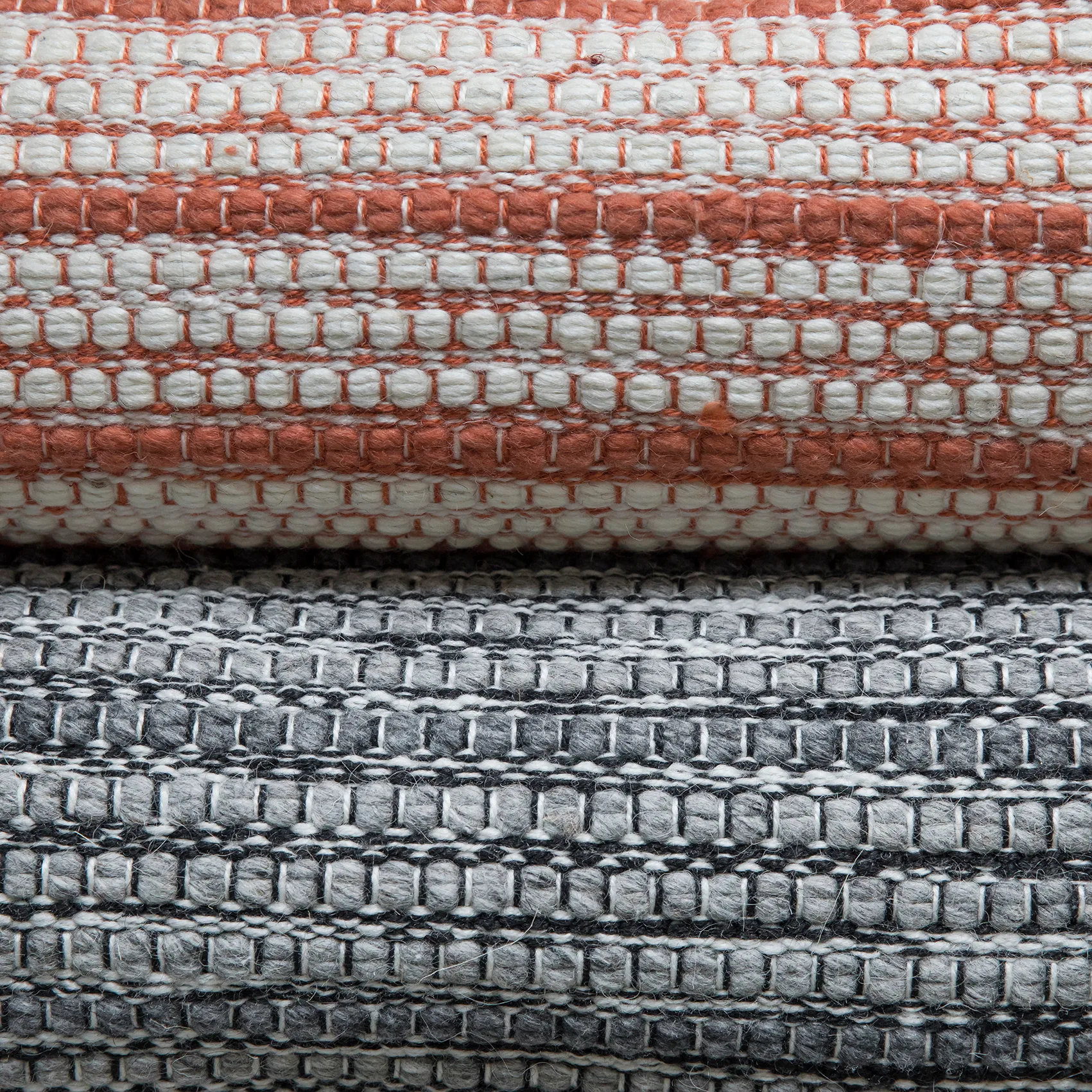 Stripe χαλί 200x300 cm, Καμένο πορτοκαλί Formgatan