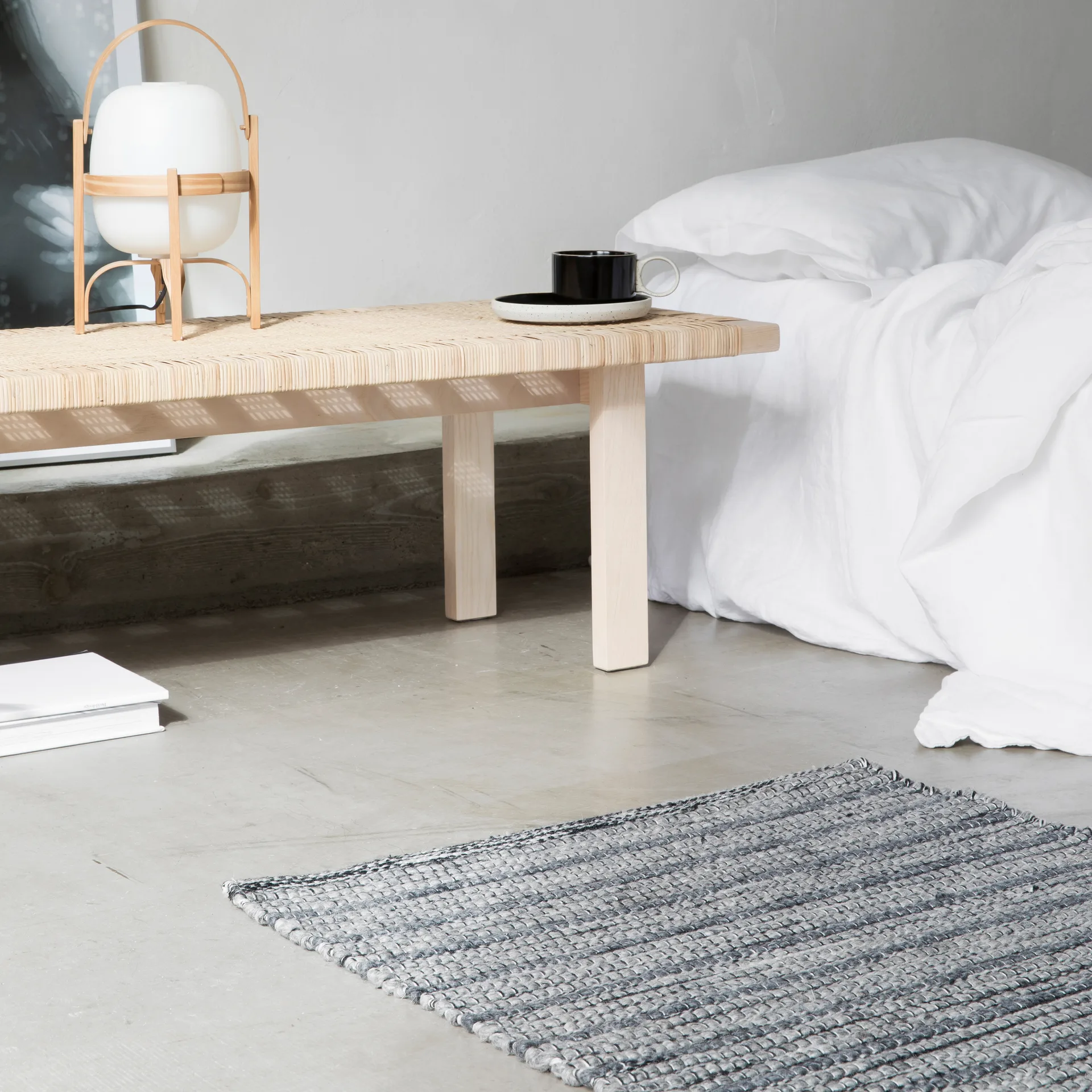 Stripe χαλί 70x200 cm, Γκρι Formgatan