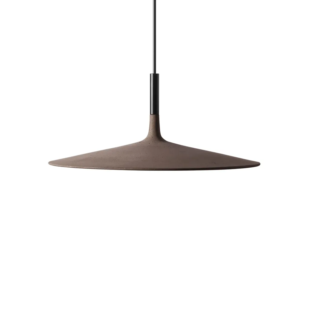 Aplomb Large κρεμαστό φωτιστικό, Καφέ σκυρόδεμα Foscarini