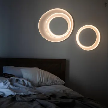 Bahia Mini απλίκα τοίχου - λευκό, led - Foscarini