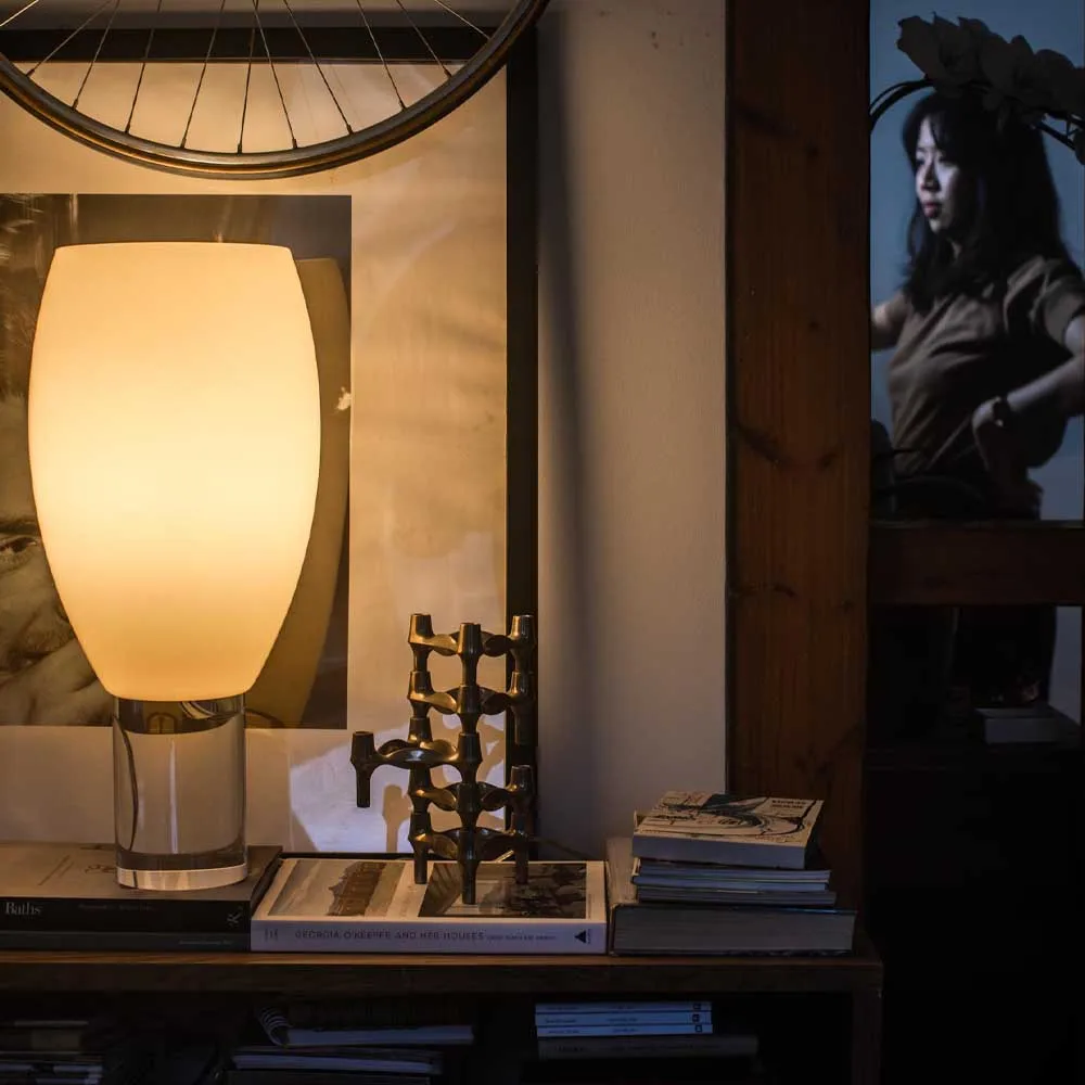 Buds 1 επιτραπέζιο φωτιστικό, ζεστό λευκό Foscarini