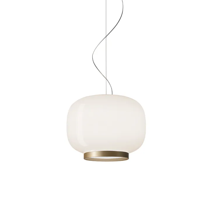 Chouchin 1 Reverse κρεμαστό φωτιστικό - λευκό/χρυσό - Foscarini