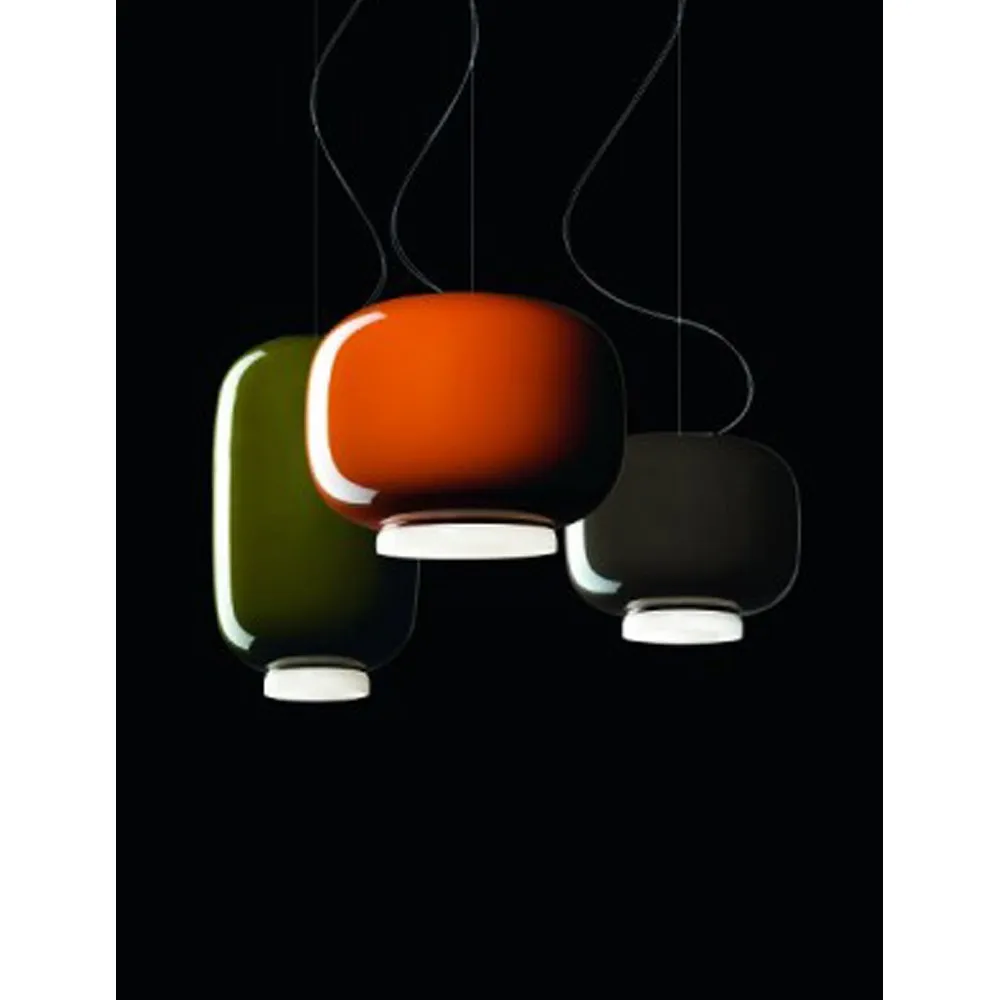 Chouchin 1 κρεμαστό φωτιστικό, Πορτοκαλί Foscarini