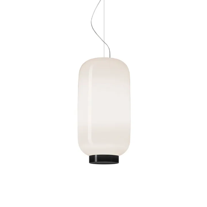 Chouchin 2 Reverse κρεμαστό - λευκό/μαύρο - Foscarini