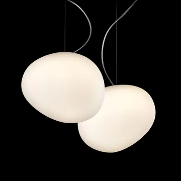 Gregg grande κρεμαστό - Άσπρο - Foscarini