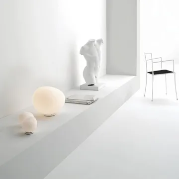 Poly Gregg X-large επιτραπέζιο φωτιστικό - Άσπρο - Foscarini