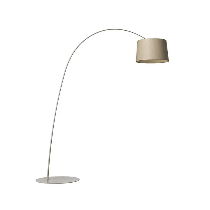 Twiggy Wood επιδαπέδια λάμπα - γκριζ-μπεζ - Foscarini