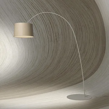 Twiggy Wood επιδαπέδια λάμπα - Μάυρο - Foscarini