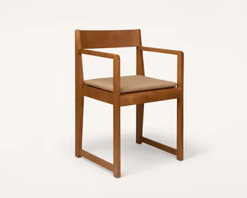 Armrest Chair 01 μαξιλάρι για καρέκλα με μπράτσα - Camel, 47x37x4 cm - FRAMA