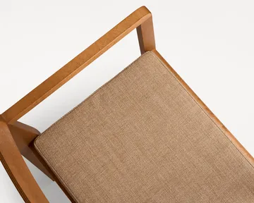 Armrest Chair 01 καρέκλα με μπράτσα - Σκούρα καφέ σημύδα - FRAMA